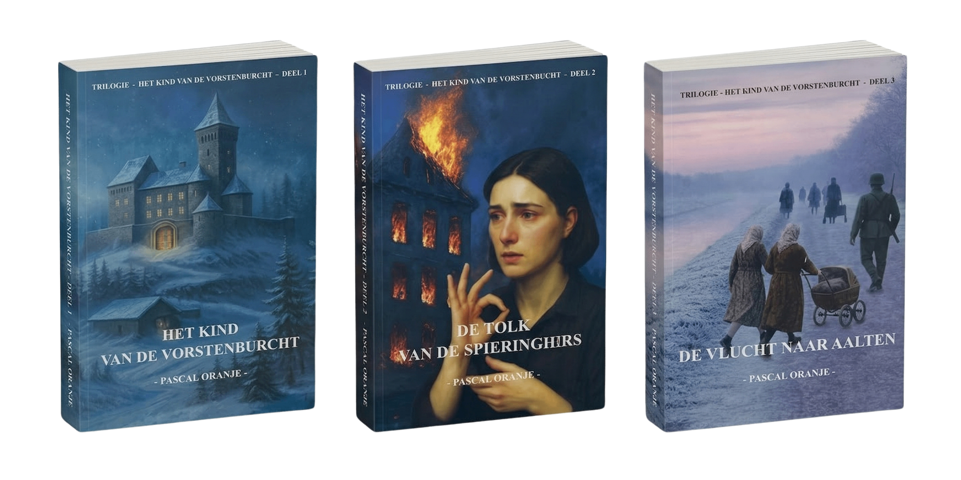 De drie boeken van de trilogie
